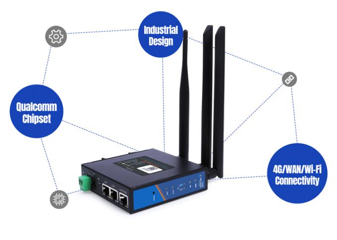 PUSR USR-G806W-E 4g Router Industrial OpenVPN Europa 2.4G WiFi mejorado 2*2 MIMO, hasta 300Mbps con ranura para tarjeta SIM 0