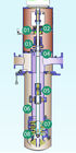 Difusor radialmente partido y radial Ingrity del múltiplo vertical de la bomba multi de la etapa de la serie de VDD