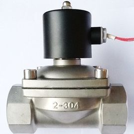 Un buen precio. Cubra con cinc el actuador eléctrico 1.0MPA, 2/2way válvula electromagnética 2W160-10 de la válvula de la aleación en línea