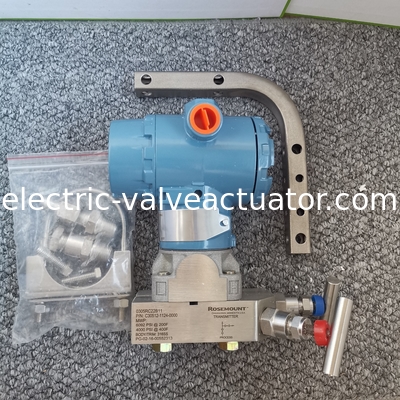 Un buen precio. Transmisor de presión Rosemount 3051C serie 3051CGA02A1AS5E8M5C1Q4Q7+0305RC22B11, fuente de alimentación 10.5-55 VCC en línea