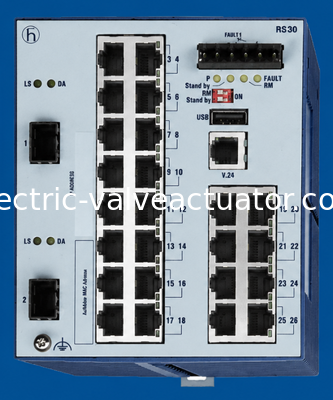 Un buen precio. Hirschmann RS30-2402O6O6SDAEHC Interruptor Ethernet Industrial La plataforma avanzada de red para la comunicación industrial en línea