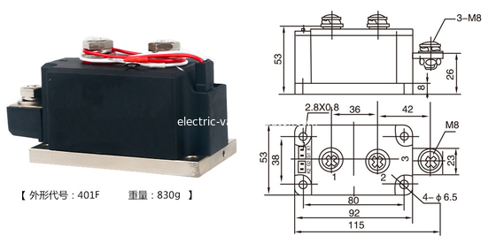 Un buen precio. Estructura que prensa completa de la dirección doble del módulo 2000V/1600V del tiristor MTC600A en línea