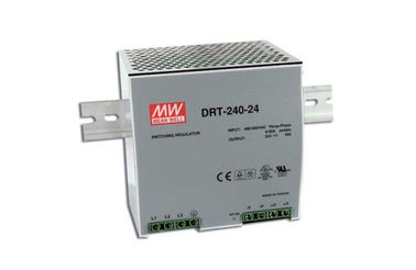 Un buen precio. Confiabilidad industrial trifásica de la fuente de alimentación del CARRIL del estruendo de Meanwell DRT-240-48 240W alta en línea