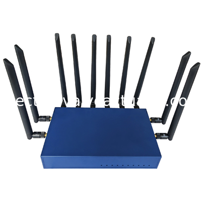 Un buen precio. PUSR NR370i WiFi7 Router 5G de banda doble/tribanda de acceso inalámbrico fijo FWA Qualcomm X62 IPQ5322 Punto de acceso SFP+ en línea