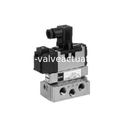 Un buen precio. SMC Dos posiciones de cinco vías con válvula de solenoide sellada de metal controlada por piloto VS-7-6-FG-S-B en línea