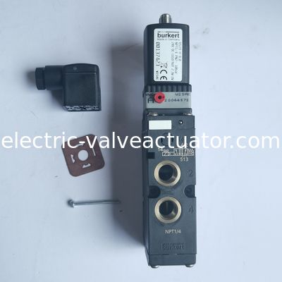 Un buen precio. BURKERT Válvula de solenoide operada por piloto 6519 Serie 137423 6519AK-H08 O-NM82-B5-024/DC-02 en línea