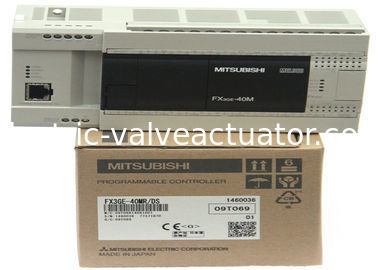 Un buen precio. PLC Controlador Lógico Programable Mitsubishi, FX3GE-40MT/ESS, PLC, 24 ENTRADAS, 16 SALIDAS, Transistor, 100-240VAC en línea