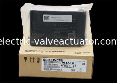 Un buen precio. Q03UDVCPU Controlador lógico PLC, tipo de puerto RS232C Controlador lógico programable en línea