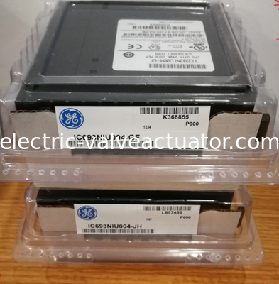 Un buen precio. GE General Electric IC693NIU004 Unidad de Interfaz de Red Ethernet serie Fanuc 90-30 en línea