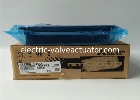 Un buen precio. Fuente de alimentación 24VDC Mitsubishi GT2708-STBD Interfaz de máquina humana Pantalla táctil en línea