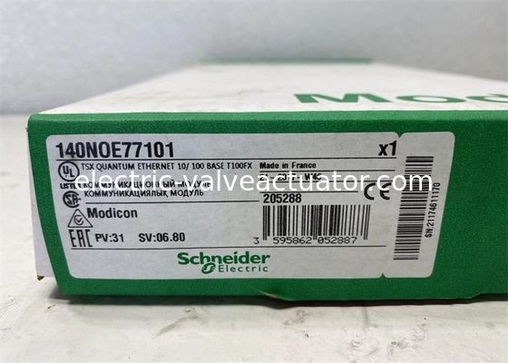 Un buen precio. Schneider Modicon Quantum PLC 140NOE77101 MÓDULO ETHERNET 10/100 BASE en línea