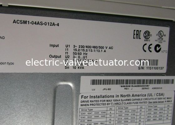 Un buen precio. ACSM1-04AS-012A-4 MOTION CONTROL FREQUENCY CONVERTER UL OPEN TYPE B FRAME en línea