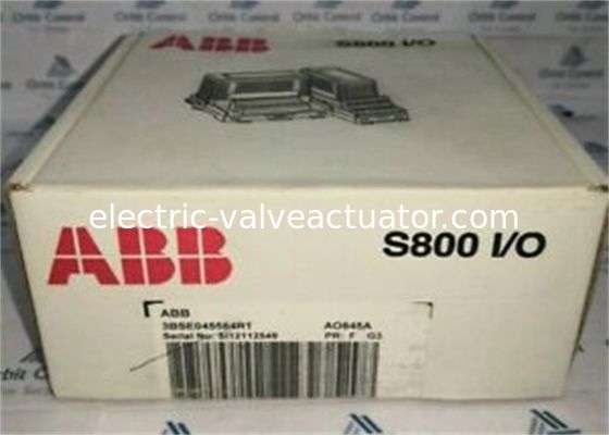 Un buen precio. ABB AO845 AS800 Módulo de salida digital 3BSE045584R1 S/R HART Módulo de salida analógica 8ch en línea