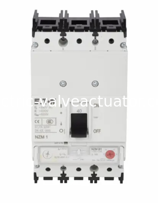 Un buen precio. Eaton NZMB1 serie NZMB1-A80 MCCB casilla moldeada interruptor de circuito con corriente nominal de 25A en línea