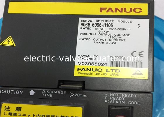 Un buen precio. 283-325V,9.1KW A06B-6096-H106 AC Servo Amplifier Fanuc ALPHA SERVO MODULE en línea