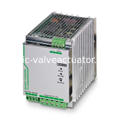 Un buen precio. Phoenix QUINT-PS/3AC/24DC/40 2866802 power module, three-phase AC input, 24V DC output, 40W en línea