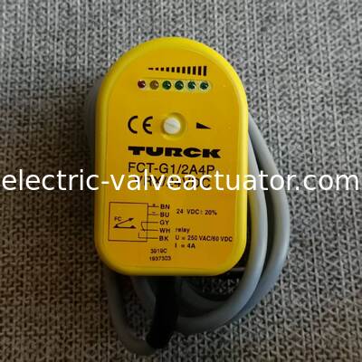 Un buen precio. Sensor de flujo térmico TURCK FCT-G1/2A4P-VRX/24VDC con salida analógica de 4-20mA en línea