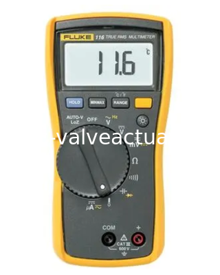 Un buen precio. Fluke 116C Multiméter digital de mano True RMS - Probador profesional de HVAC con medición de temperatura y microamplificador en línea