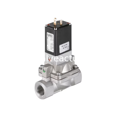 Un buen precio. Válvula de diafragma de dos vías asistida por servo tipo 5282 para el control de fluidos industriales en línea