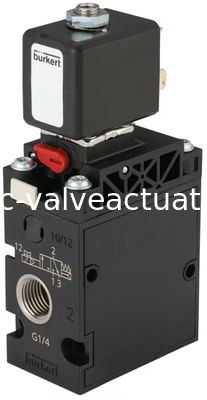 Un buen precio. Válvula de solenoide de 3/2-dirección tipo Burkert 6518 para sistemas de automatización neumática en línea