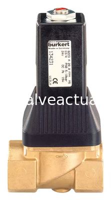 Un buen precio. Válvula de gran capacidad de tipo Bürkert 6223 de operación piloto para el manejo de medios de gran volumen en línea