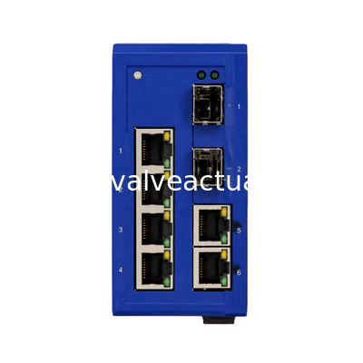 Un buen precio. Interruptor de red industrial Hirschmann SSR40-6TX/2SFP con 2 conexiones de fibra SFP en línea