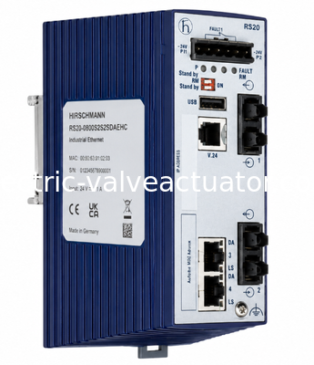 Un buen precio. Hirschmann RS20-0400M2M2SDAEHC Conmutador de infraestructura de red industrial resistente para sistemas de control en línea