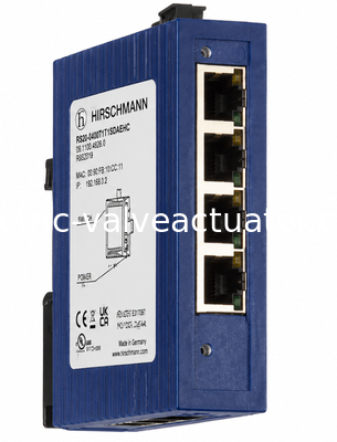 Un buen precio. Hirschmann SPIDER 4TX/1FX-SM CEE Interruptor industrial  4 puertos de cobre + 1 puerto de fibra de modo único para la automatización de larga distancia en línea