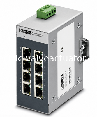 Un buen precio. Phoenix Contact FL SWITCH SFNB 8TX 2891002 Conmutador de red industrial compacto, 8 puertos Fast Ethernet RJ45 en línea