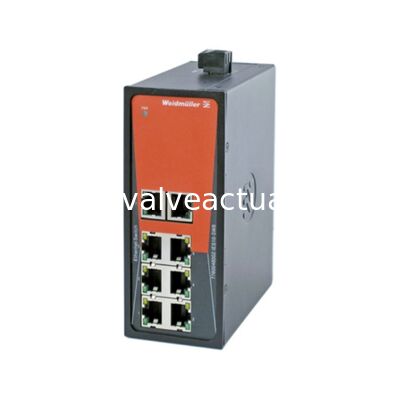 Un buen precio. Weidmüller IES10-SW8 Plug-and-Play Hub Ethernet Industrial para el control de la máquina y la expansión de la red en línea