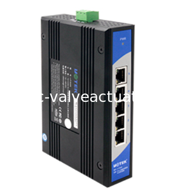 Un buen precio. UOTEK UT-6405 Conmutador Ethernet industrial no administrado de 5 puertos, montaje en carril DIN de 10/100 Mbps en línea