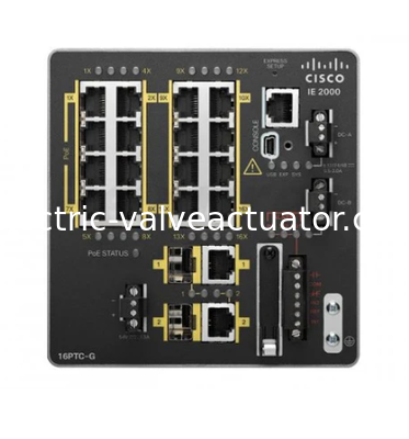 Un buen precio. Cisco IE-2000 Industrial PoE Managed Switch 16 puertos Ethernet rápido con Gigabit SFP Uplink LAN Base IE2000 Serie Industrial Switch de red en línea