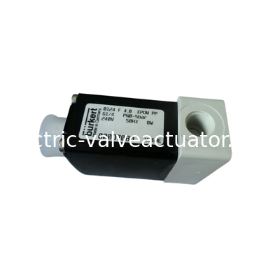 Un buen precio. Burkert 0124 Válvula electromagnética de acción directa para el control de fluidos industriales en línea