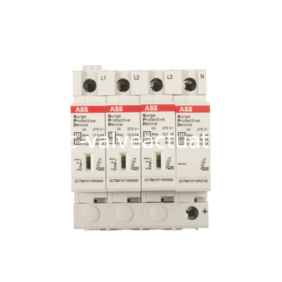 Un buen precio. Dispositivo de protección contra sobretensiones ABB 2CTB815710R0700 SPD Tipo 1+2 3P+N 275V Protector contra sobretensiones de rayos en línea