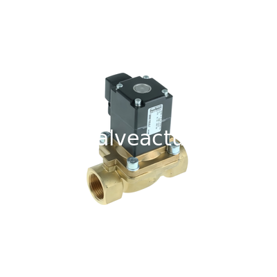 Un buen precio. Burkert 078662 2-Way Solenoid Valve 24 V AC/DC Valva electromagnética en línea