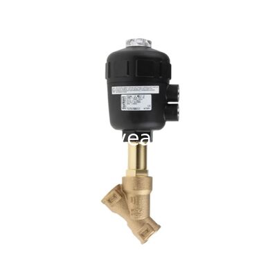 Un buen precio. Bürkert 178666 Válvula de control de ángulo neumático con conexión de salida de 3/4 pulgadas en línea
