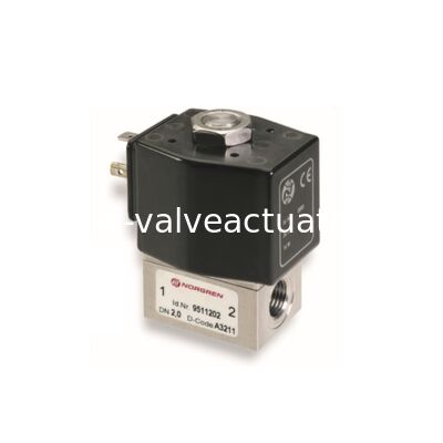 Un buen precio. Válvula solenoide Norgren serie 95100 9511301428002400-01 certificada Ex para gestión de fluidos de proceso en línea
