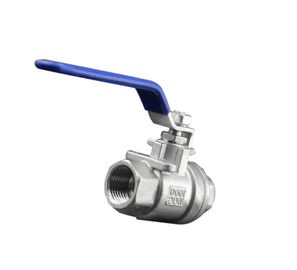 Un buen precio. Tipo interno 304/316 del agua del hilo de la central eléctrica de la válvula del puerto de dos piezas resistente del tornillo en línea
