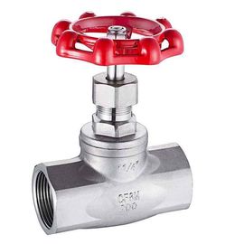Un buen precio. Acero inoxidable roscado DN15 resistente de alta temperatura 25 40 de la válvula de globo de la puerta 304 en línea