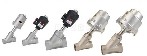Un buen precio. Válvula de desagüe auto bidireccional de la válvula SS316L de Seat del ángulo del pistón PN1.6 en línea